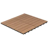 Home Deluxe WPC Bavaro teak 30 x 30 x 2,2 cm 9 St.