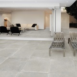 Terrassenplatte Feinsteinzeug Alexandria 60 x 60 x 2 cm grau