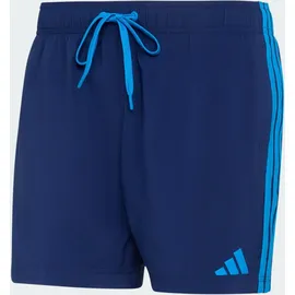 adidas 3-Streifen Badeshorts Blau XS