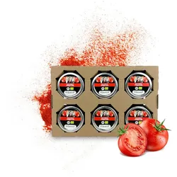 SANUUS® BIO Tomaten Gewürzsalz zum Kochen & Verfeinern 6x120g 720 g