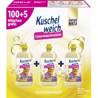 Kuschelweich Colorwaschmittel Glücksmoment 105 WL)