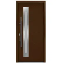 Hörmann ISOPRO IP 780S links 110 x 210 cm terrabraun