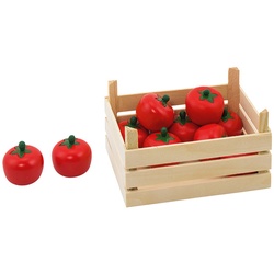 Holz-Gemüse Tomaten In Gemüsekiste 10-Teilig In Bunt
