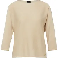s.Oliver Feinstrickpullover mit Glitzergarn Beige 46