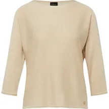 s.Oliver Feinstrickpullover mit Glitzergarn Beige 46