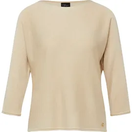 s.Oliver Feinstrickpullover mit Glitzergarn Beige 46