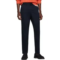 Tommy Hilfiger Herren Chino Hose Harlem Tapered Fit, Blau