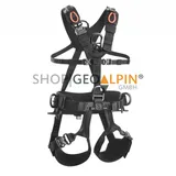 Edelrid Vertic Triple Lock Auffanggurt Schwarz