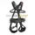 Edelrid Vertic Triple Lock Auffanggurt Schwarz