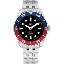 Tommy Hilfiger KIDS 1720048 36 mm Edelstahlgehäuse silberfarben Edelstahlarmband