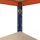 shelfplaza PRO 200x100x60 cm Schwerlastregal in blau-orange mit 6 Böden und 166 kg Traglast pro Boden