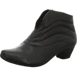 THINK! AIDA leder gefütterte nachhaltige nachhaltige Stiefelette, SCHWARZ, 38.5 EU