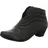 THINK! AIDA leder gefütterte nachhaltige nachhaltige Stiefelette, SCHWARZ, 38.5 EU