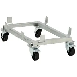 Cemo GmbH Lenkrollengestell Metall 100 Liter verzinkt