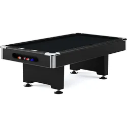 Automaten Hoffmann Billardtisch Billardtisch Club Pro in Schwarz, Black, 7 ft EINHEITSGRÖSSE