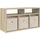 vidaXL Lowboard 72 x 22,5 x 38 cm Braun Holz
