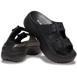 Crocs Saturday Platform Schwarz 36