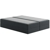 home collective Boxspringbett 160 x 200 cm H3 Anthrazit