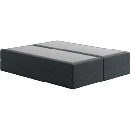 home collective Boxspringbett 160 x 200 cm H3 Anthrazit