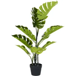 Kunstpflanze im Blumentopf 94 cm MONSTERA PLANT