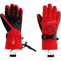 Spyder Overweb Gloves, Jungen, red S