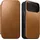 Nomad iPhone 17 Pro Lederhülle mit Klappe bronze