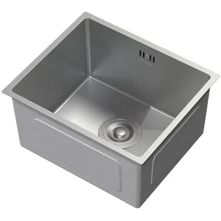 ML-Design Edelstahl Küchenspüle 34 x 40 cm Silber