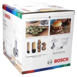 Bosch Fleischwolf Zubehör-Set MUZS2BS Weiß