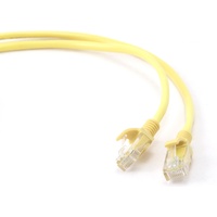 Gembird Patch-Kabel (UTP, Cat5e 0.50 m), Netzwerkkabel Gelb 0,5