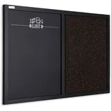 ALLboards Kombinations-Tafel 60 x 40 cm Schwarz