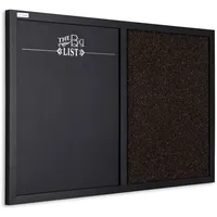 ALLboards Kombinations-Tafel 60 x 40 cm Schwarz
