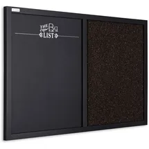 ALLboards Kombinations-Tafel 60 x 40 cm Schwarz