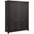 Kleiderschrank Rauna 159 x 195 x 60 cm Braun