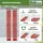 Trutzholm Auffahrrampe 228 cm 680 kg klappbar Aluminium gelocht rot 2 St
