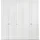 WIMEX Wäscheschrank New York 225 x 208 x 58 cm Weiß