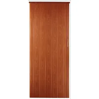 Standom Falttür Schiebetür 6 Farben H. 202 cm für Türbreite von 84 bis 109 cm st3 Neu (1 Karton, 1-St., 1 Set), teils vormontiert braun 96 cm x 202 cm