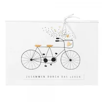 räder PÄRCHENKARTE. HOCHZEIT "ZUSAMMEN DURCH DAS LEBEN"