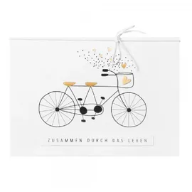 räder PÄRCHENKARTE. HOCHZEIT "ZUSAMMEN DURCH DAS LEBEN"