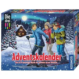 Kosmos Die drei ??? Adventskalender 2023 - Rätsel um das mysteriöse Schneemonster