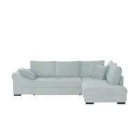 bobb Ecksofa  Allegro , blau , Maße (cm): B: 303 H: 92 T: 202.0