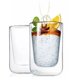 BLOMUS NERO Cappuccinoglas Thermoglas 0,25 l 2 St.