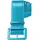w widmann milano party fashion Glitter Gürtel 120 cm türkis