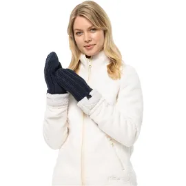 Jack Wolfskin Highloft Knit Mitten Blau S