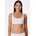 Bustier Pure Rib sanft stützendes Unterbrustband Doppelripp-Qualtiät elastisch weiß 44