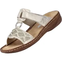 Rieker Damen Sandale 35963-36, 35963-37, 35963-38, 35963-39, 35963-40, 35963-41, 35963-42, 35963-43 RIE-V2864 muschel 37 - Beige - 37