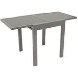 FRG Balkontisch 65-130 x 65 x 74 cm grau