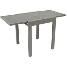 FRG Balkontisch 65-130 x 65 x 74 cm grau
