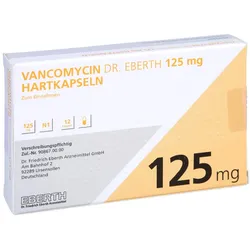 Vancomycin Dr.eberth 125 mg Hartkapseln 12 St