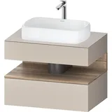 Duravit Waschtischunterschrank wandhängend „Qatego“ 80 × 60 × 55 cm