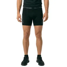 HELLY HANSEN Lifa Merino Boxershorts Schwarz / Gestreift XXL 2er Pack